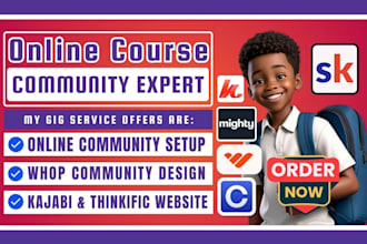skool community mighty network thinkific kajabi website new zenler circle so