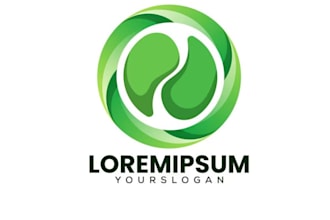 make natural, eco, hemp landscape medical logo design