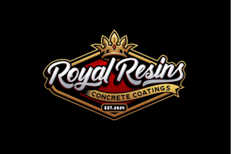 design awesome royal resins logo