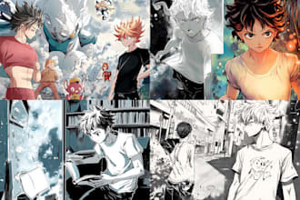 draw manga, comic or kids books