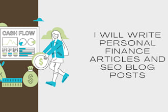 write personal finance articles and SEO blog posts