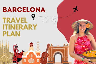 create your customized travel itinerary in barcelona