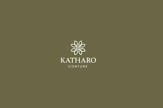 design bright cheerful flower logo for your brand
