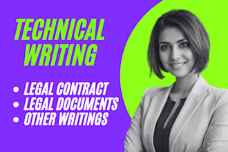 write legal contract, terms and condition, ndas and more