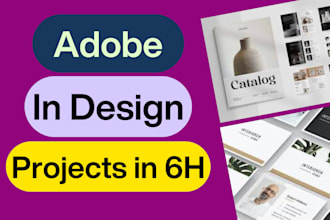 do adobe indesign projects custom indesign work in 6 hours