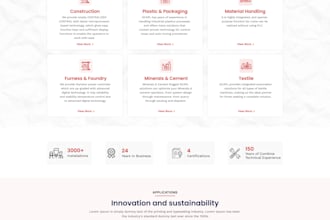 website design and convert to html css