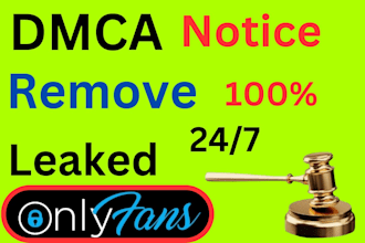 takedown leaked onlyfans content from google and website under dmca