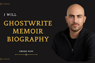 ghostwrite memoir, biography, autobiography, developmental edit