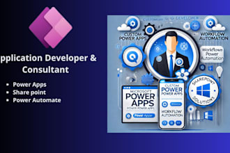 develop powerapps,  power automate  and sharepoint solutions