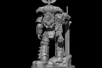 warhammer models custom 3d warhammer 3d printing warhammer army design cnc stl
