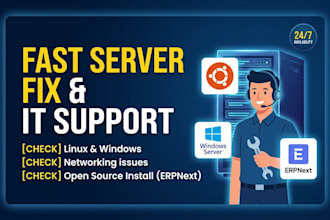 provide expert linux server deployment, open source installation, and IT support