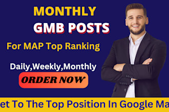 do gmb posts with geotagged images for map top ranking