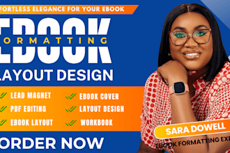 do book editing and formatting for your fiction novel, children book and ebook