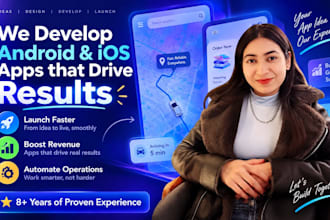 do mobile app development, ios and android apps, flutter ai app developer