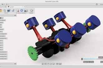 create 3d digital designs and renders in fusion 360