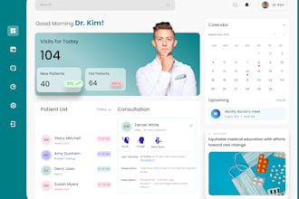 do UI UX, figma website design, dashboard UI design, app UI design