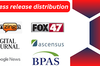 do professional press release distribution, writing