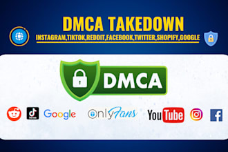 send dmca takedown notice for instagram, tiktok, reddit, onlyfans and more
