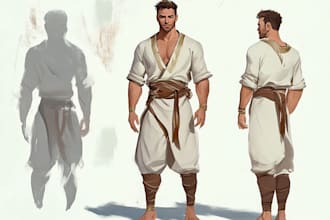 do a high quality dnd character art, game art, dnd art