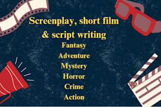be your screenplay, script, short film and movie writer