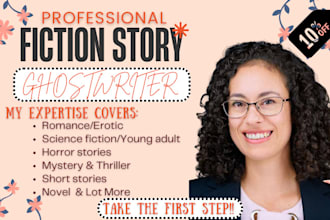 be fiction ghostwriter romance sci fi novel ghostwriter fantasy  ghostwriting