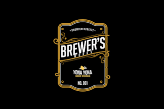 make ideal express craft beer label logo