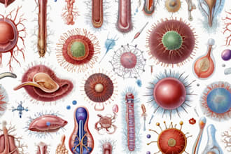 do medical, scientific and biology illustrations for you