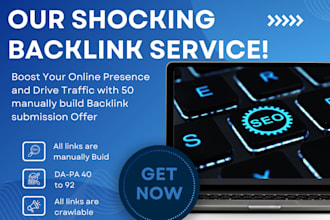 50 high quality white hat backlinks for better SEO authority contextual link