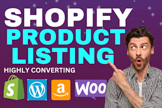 add product, product listing, product lister, shopify product