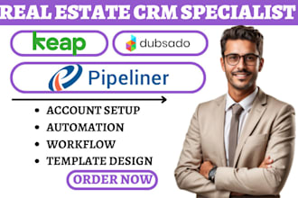 setup pipeliner crm pipeline deals keap salesmate creatio kartra dubsado zapier