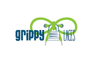 make attractive conservative grippy laces logo