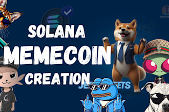 teach you how to create a solana memecoin, meme coin development