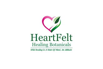 make powerful unique healing botanical logo