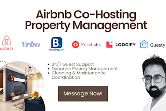 be your airbnb virtual assistant for property management and co hosting