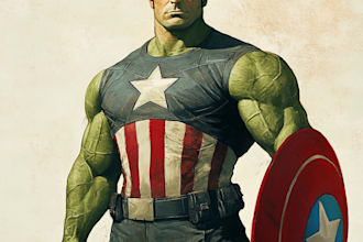 do a comic book page, marvel dc superhero character design