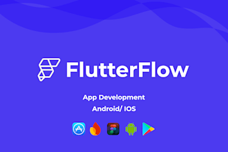 do flutter flow mobile app design and development, flutterflow developer