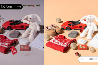 do image manipulation and retouch