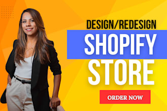 design, redesign shopify store, shopify dropshipping store, shopify website