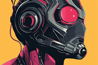 make a comic book illustration, marvel design