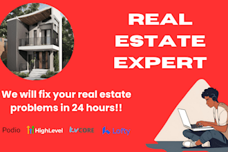 build automations, website for real estate with podio kvcore gohighlevel lofty