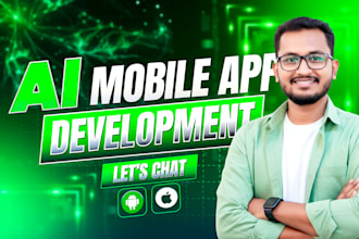 do mobile app development ios app android using flutter as ai software developer
