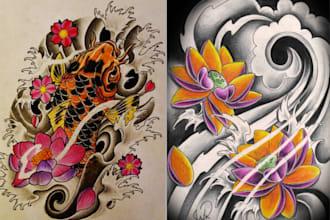 custom japanese tattoo design irezumi tattoo traditional japanese tatto artist