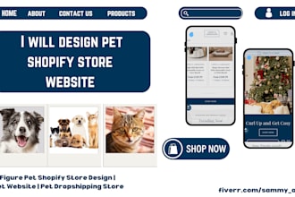design pet shopify store pet website shopify pet store pet dropshipping store