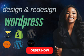 create wordpress website development responsive custom web design