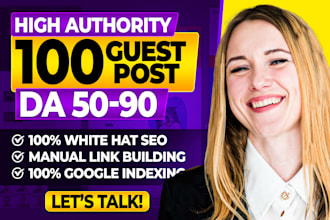 write and publish high da guest posts with dofollow seo backlinks