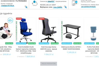 design ergonomic furniture shopify store interior special furniture website
