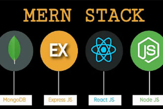 do website and backend using mern stack, node and react js