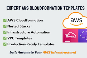 be your AWS cloudformation expert for your infrastructure and cloud