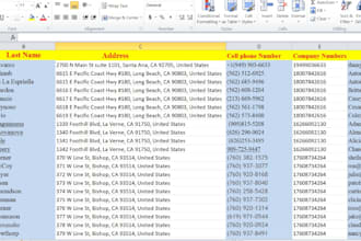 make real estate agents, realtors contact list for you