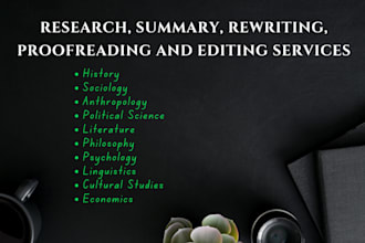 do urgent theses research and summary writing
